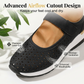 👟💨Atmungsaktive Plateauschuhe mit Ausschnitten – leicht, bequem & stylisch – perfekt für Alltag, Shopping & Freizeit – mit weichem Fußbett & rutschfester Sohle