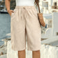 ⌛Zeitlich begrenztes Angebot-Bermudashorts für Damen in lockerer Passform