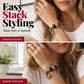 Women's Religious Cross Charm Bracelet