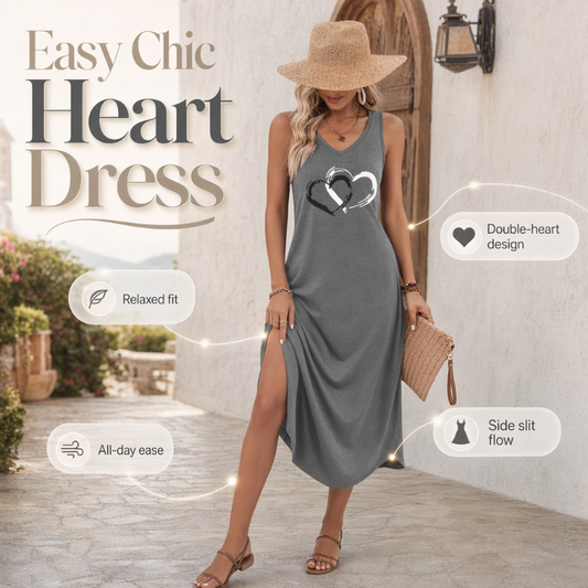 🔥Angebote für neue Modelle-Ärmelloses, locker sitzendes Tanktop-Kleid für Damen