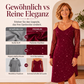 Elegantes Damen-Schulterfreies Kleid mit Netzärmeln
