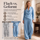 ✨Angebote für neue Modelle-Zweiteiler für Damen: Legeres Oberteil mit Kragen und Weite-Hose