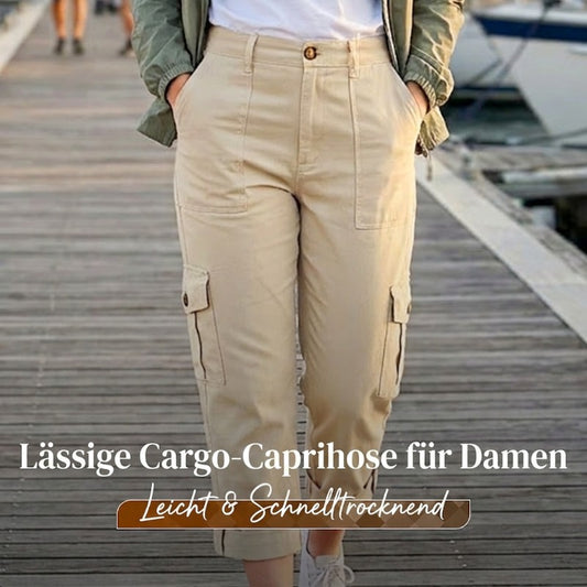 🔥 Hot Sale 🔥Hochelastische Freizeitshorts mit mehreren Taschen für Damen