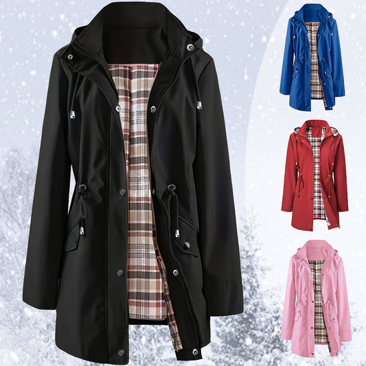 🧥 50 % DE RÉDUCTION + LIVRAISON GRATUITE POUR 2 ARTICLES ! 💨 Coupe-vent imperméable décontracté - Léger et compact, idéal pour la randonnée ou un usage quotidien 🌧️📦
